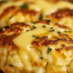 Cheddar Bay Crab Cakes with Lemon Butter Drizzle 3 Cheddar Bay Crab Cakes with Lemon Butter Drizzle