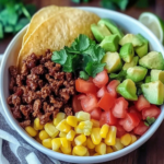 Easy Turkey Taco Bowl Recipe