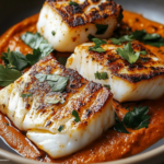 Grilled Cod Recipe with Garlic Paprika