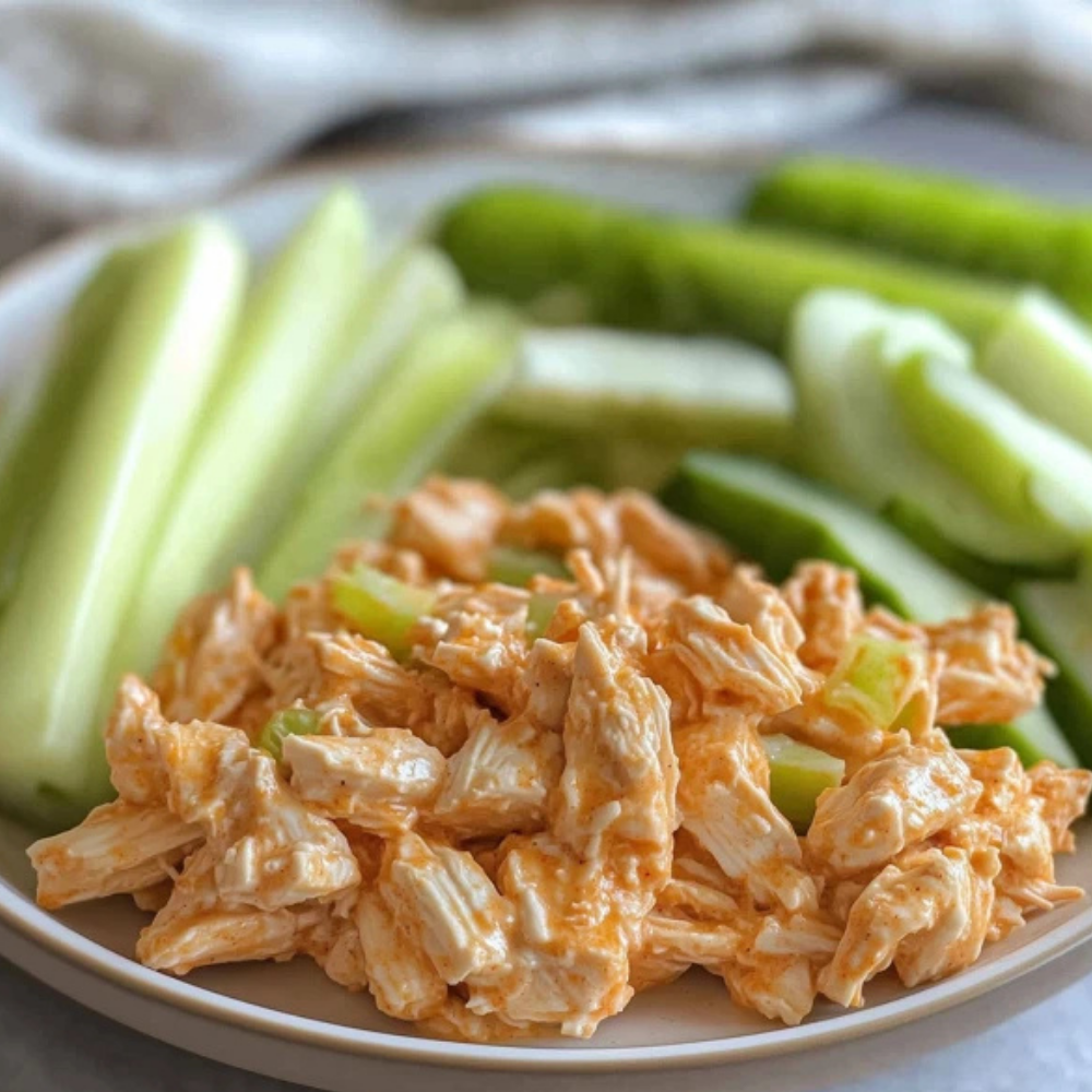 High-Protein Buffalo Chicken Salad Recipe