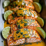 Tender Honey-Lime Baked Salmon