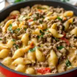 Creamy Beef and Shells