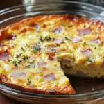 Crustless Ham and Swiss Quiche: A Simple Breakfast Favorite