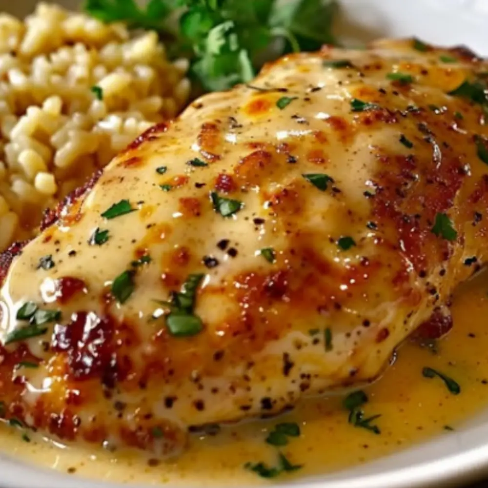 Longhorn Steakhouse-Inspired Parmesan Crusted Chicken