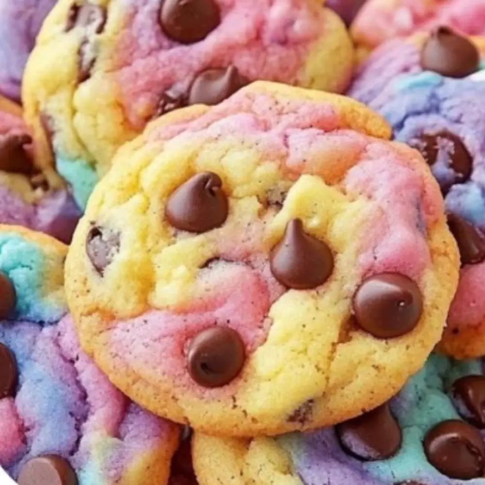 Easter Chocolate Chip Cookies