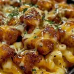 Creamy Honey Pepper Chicken Mac and Cheese Delight