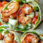 Grilled Shrimp Caesar Wraps