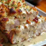 Chicken Cordon Bleu Meatloaf 3 Chicken Cordon Bleu Meatloaf