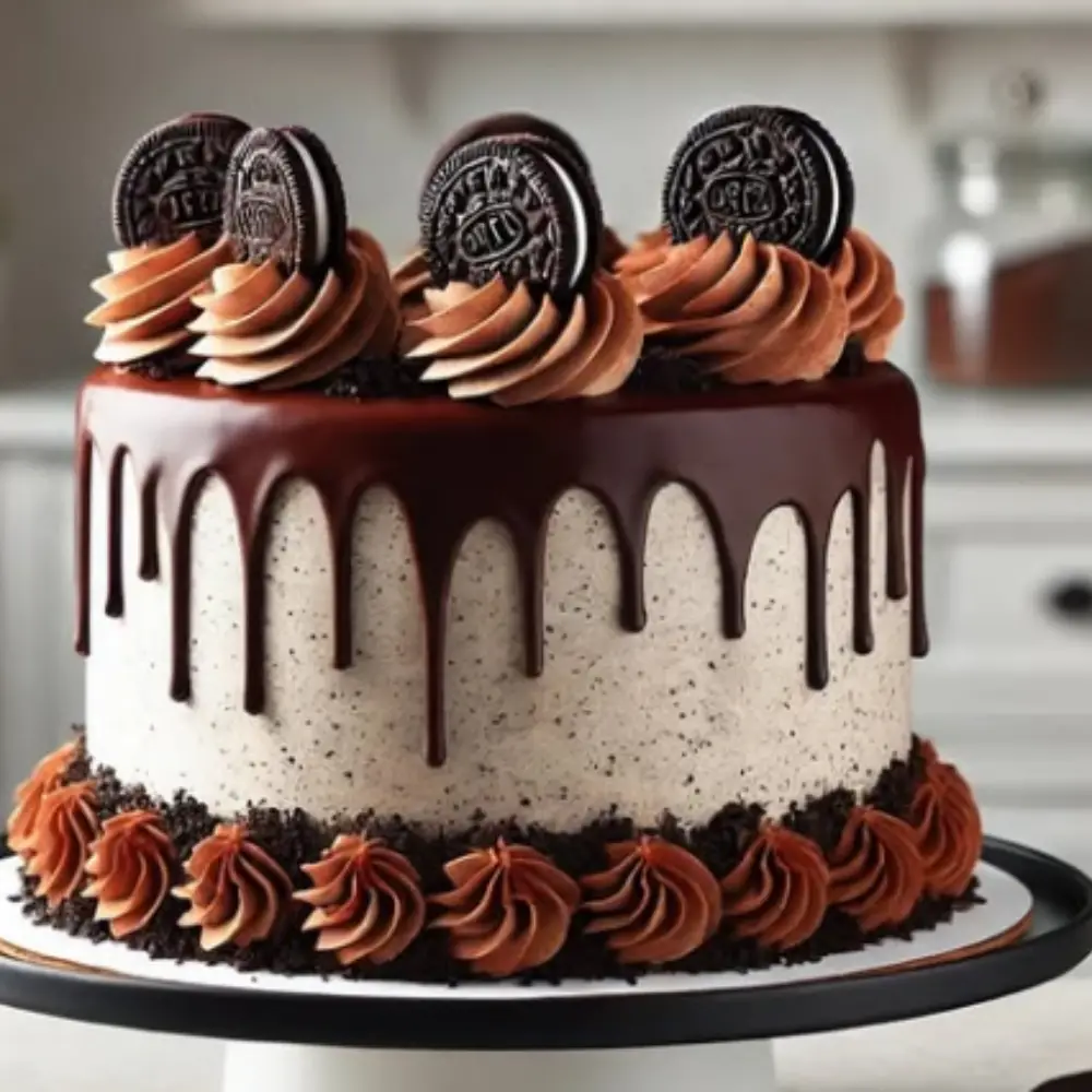 Oreo Chocolate Drip Cake