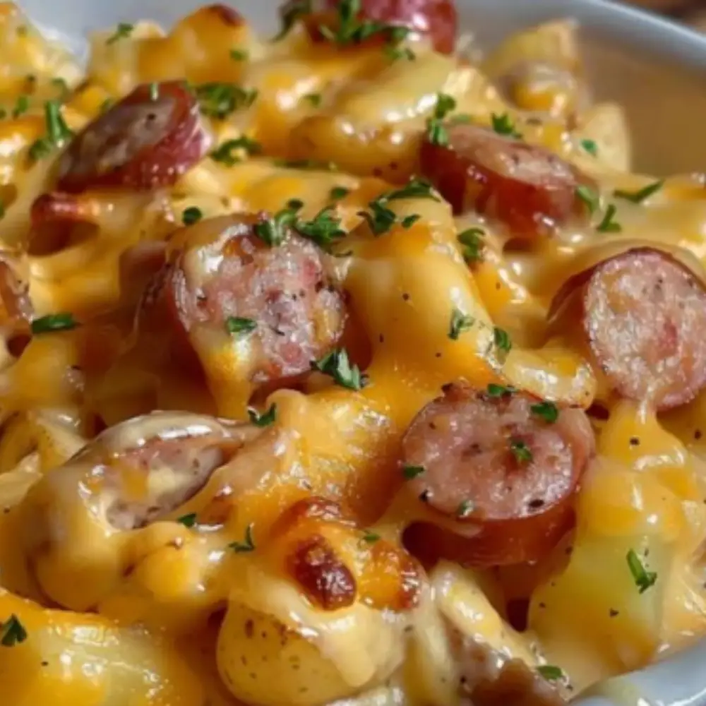 Cheesy Ranch Potatoes and Sausage