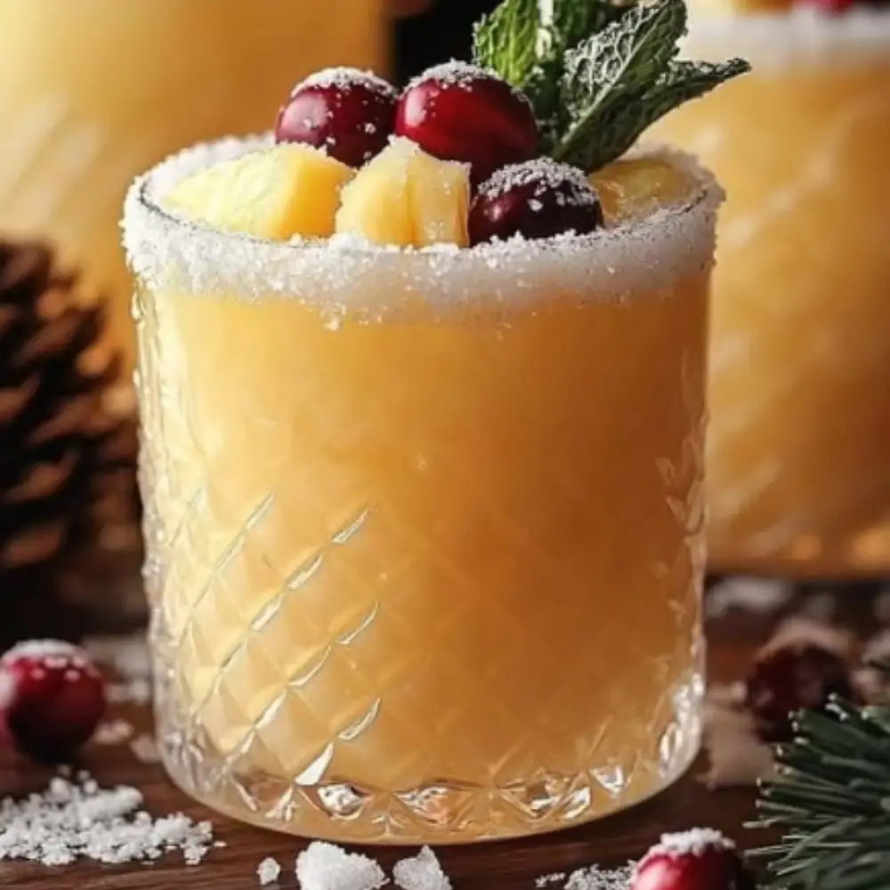 Snowy Pineapple Punch