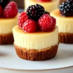Gluten-Free Mini Cheesecakes 3 Gluten-Free Mini Cheesecakes