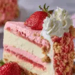 Strawberry Shortcake Cheesecake Cake – A Slice of Berry Bliss