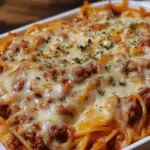 Baked Cream Cheese Spaghetti 3 Baked Cream Cheese Spaghetti