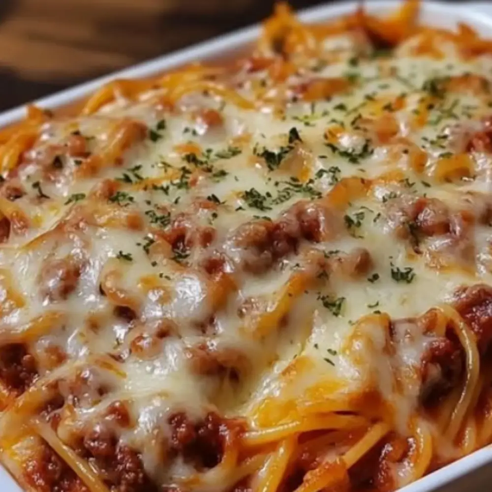 Baked Cream Cheese Spaghetti