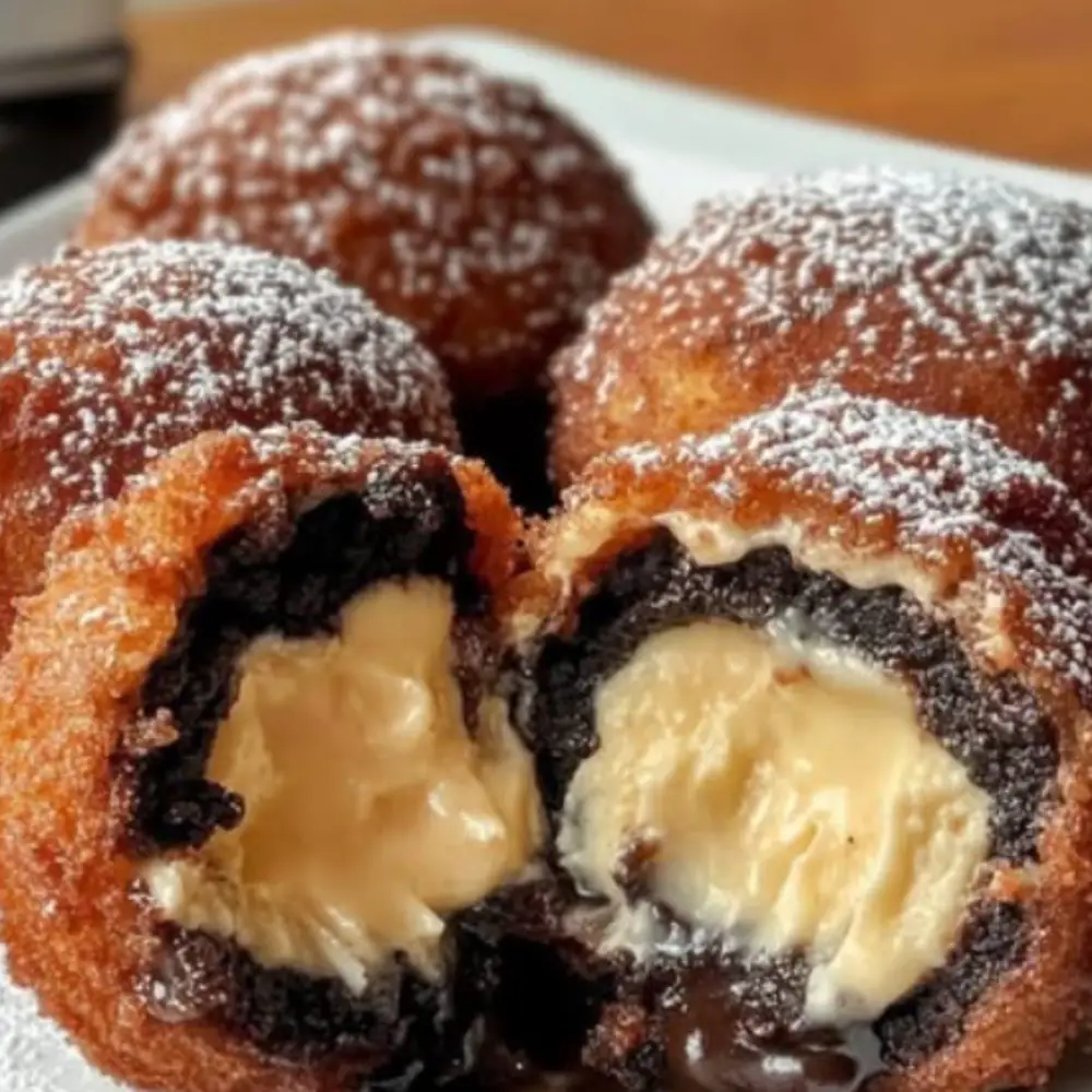 Churro Cheesecake Deep Fried Oreos