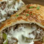 Philly Cheesesteak Stromboli Roll-Up 2 Philly Cheesesteak Stromboli Roll-Up