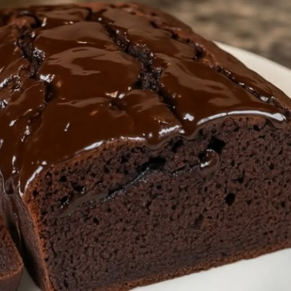 Hot Fudge Brownie Bread