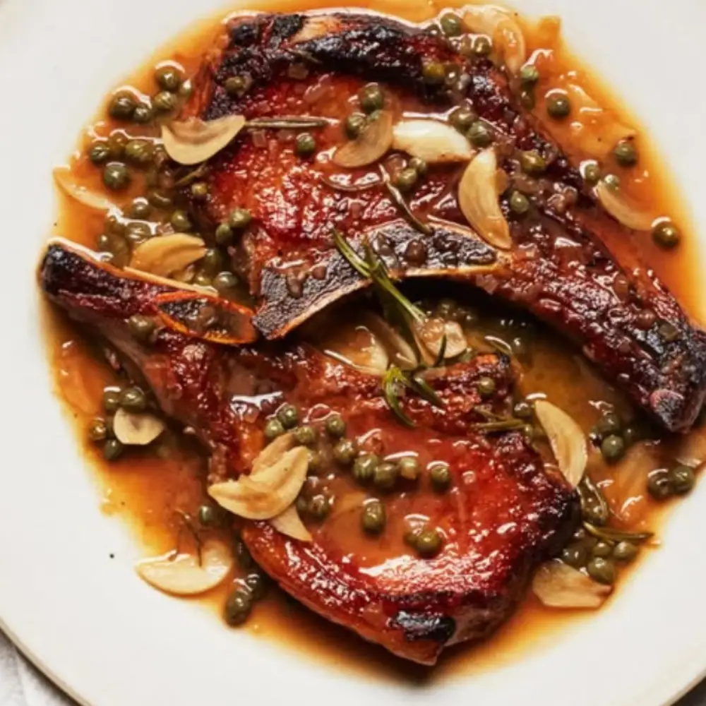 Sweet-and-Saucy Pork Chops
