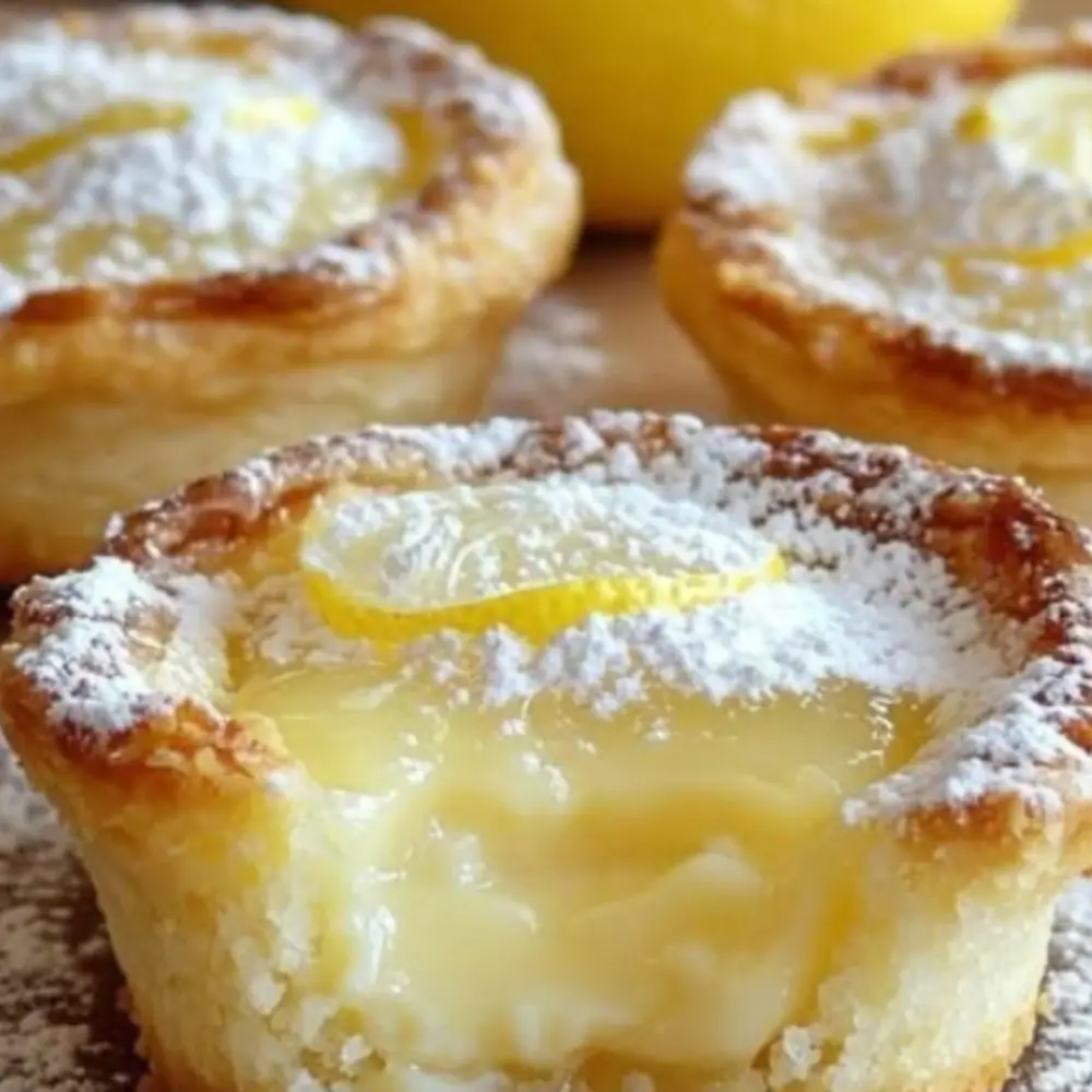 Baby Lemon Impossible Pies