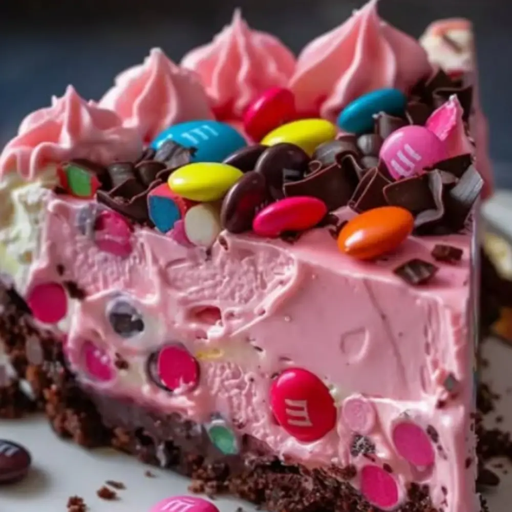 Pink Paradise No-Bake Cheesecake