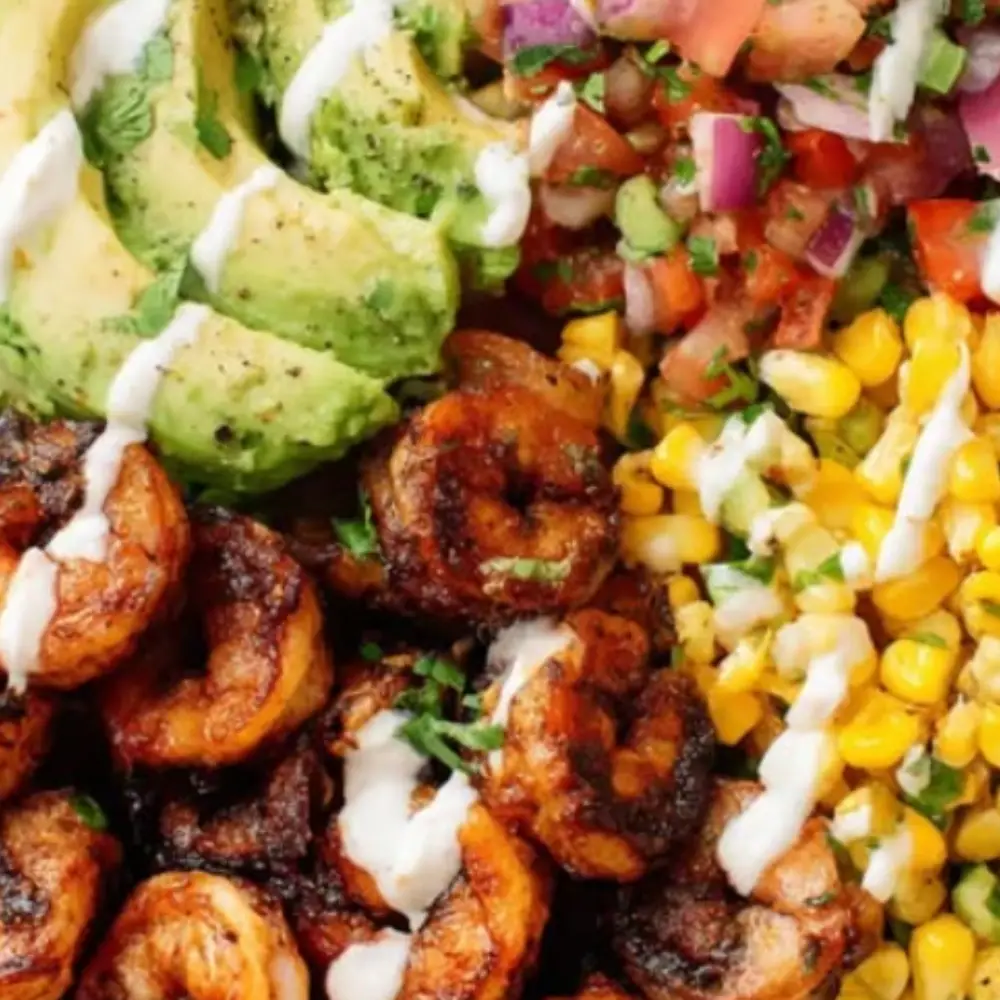 Spicy Shrimp Bowl – Light, Zesty & Satisfying!