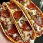Pepperoni Pizza Tacos 3 Pepperoni Pizza Tacos