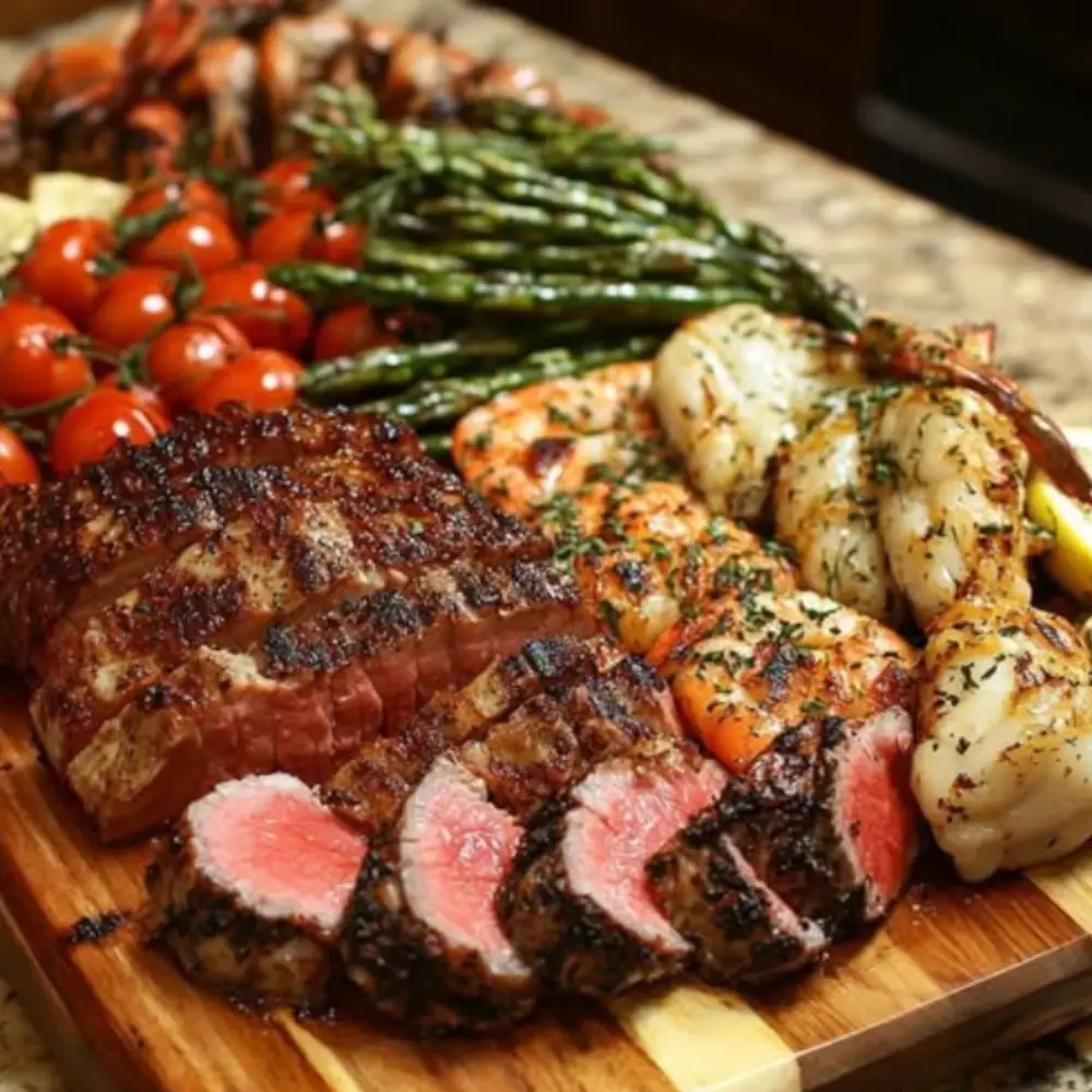 Ultimate Surf & Turf Grill Board
