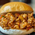 Cajun Chicken Sloppy Joes 2 Cajun Chicken Sloppy Joes