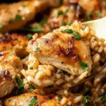 Chicken Garlic Parmesan Rice 3 Chicken Garlic Parmesan Rice