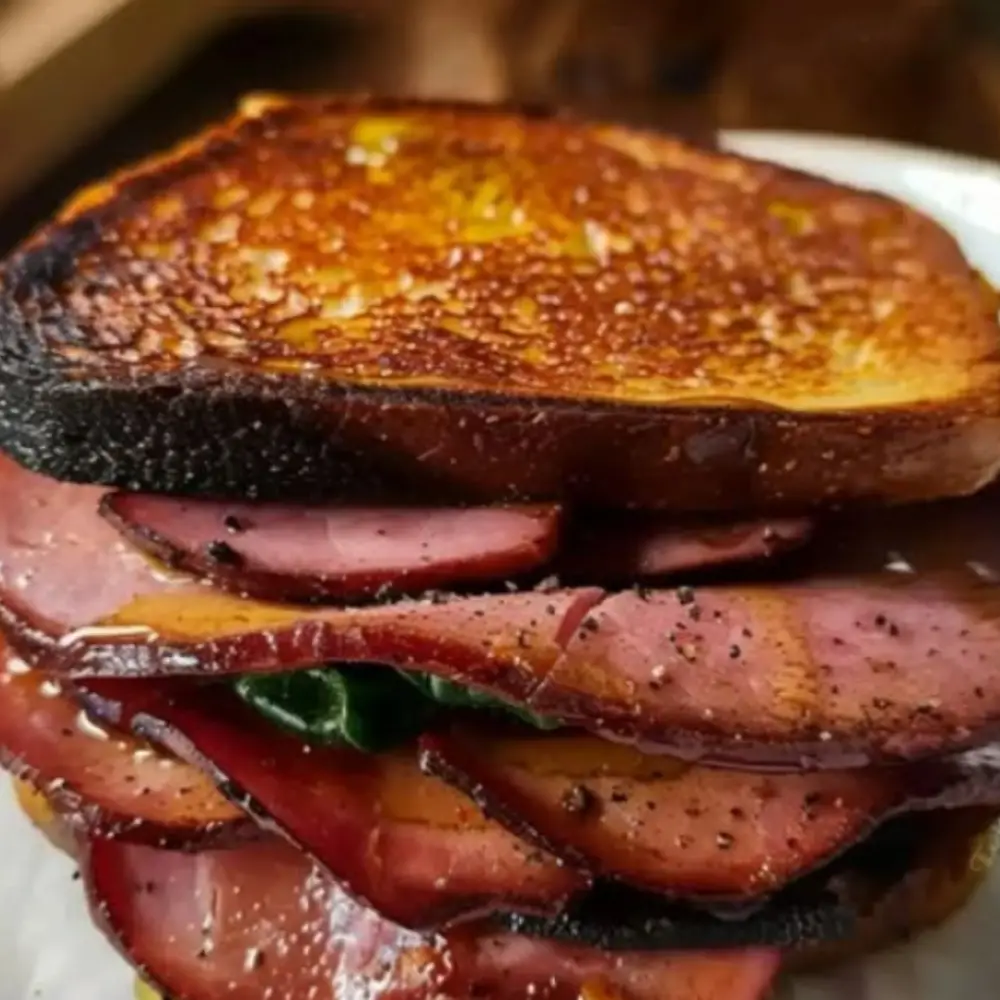 Fried Bologna Sandwich