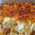 Baked Cream Cheese Spaghetti Casserole 3 Baked Cream Cheese Spaghetti Casserole