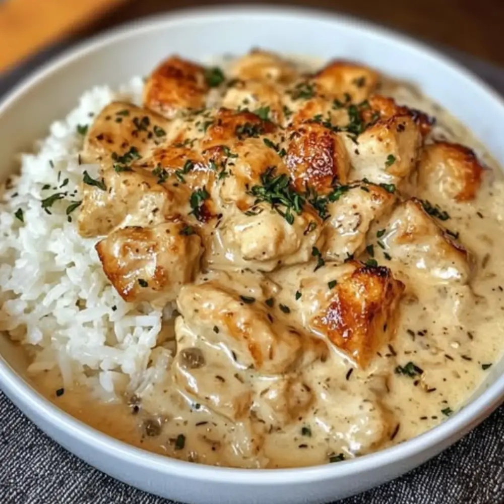 Creamy Chicken and Rice
