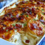 Loaded Scalloped Potatoes – Creamy, Cheesy, Bacon-Packed Perfection 3 Loaded Scalloped Potatoes – Creamy, Cheesy, Bacon-Packed Perfection