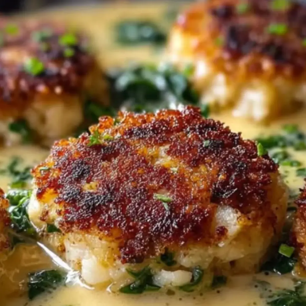 Crab Stuffed Cheddar Bay Biscuits with Lemon Butter Sauce