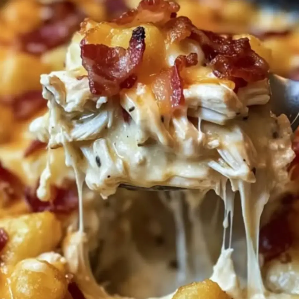 Chicken Bacon Crunch Casserole