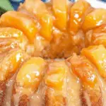 Peach Cobbler Pound Cake 3 Peach Cobbler Pound Cake