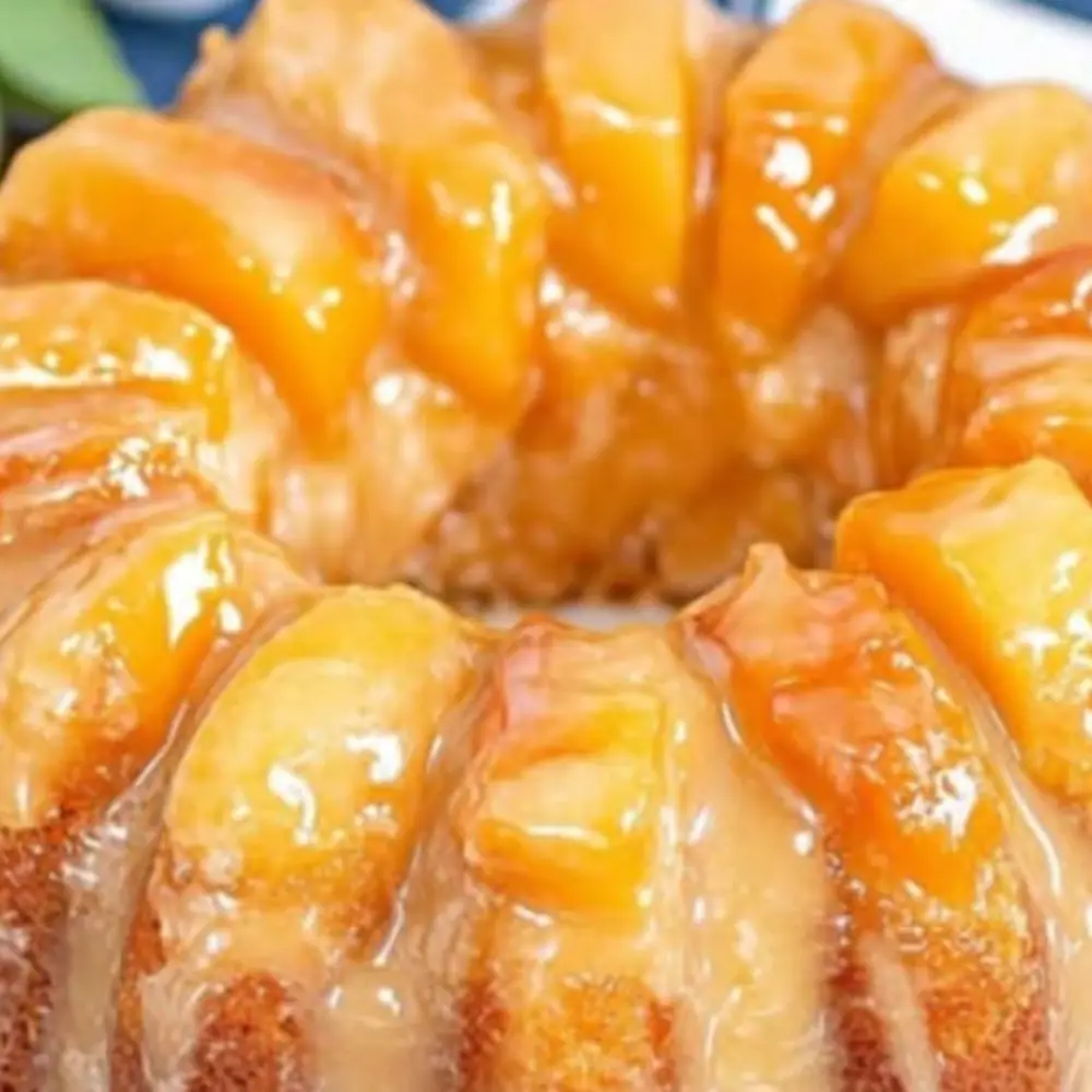Peach Cobbler Pound Cake