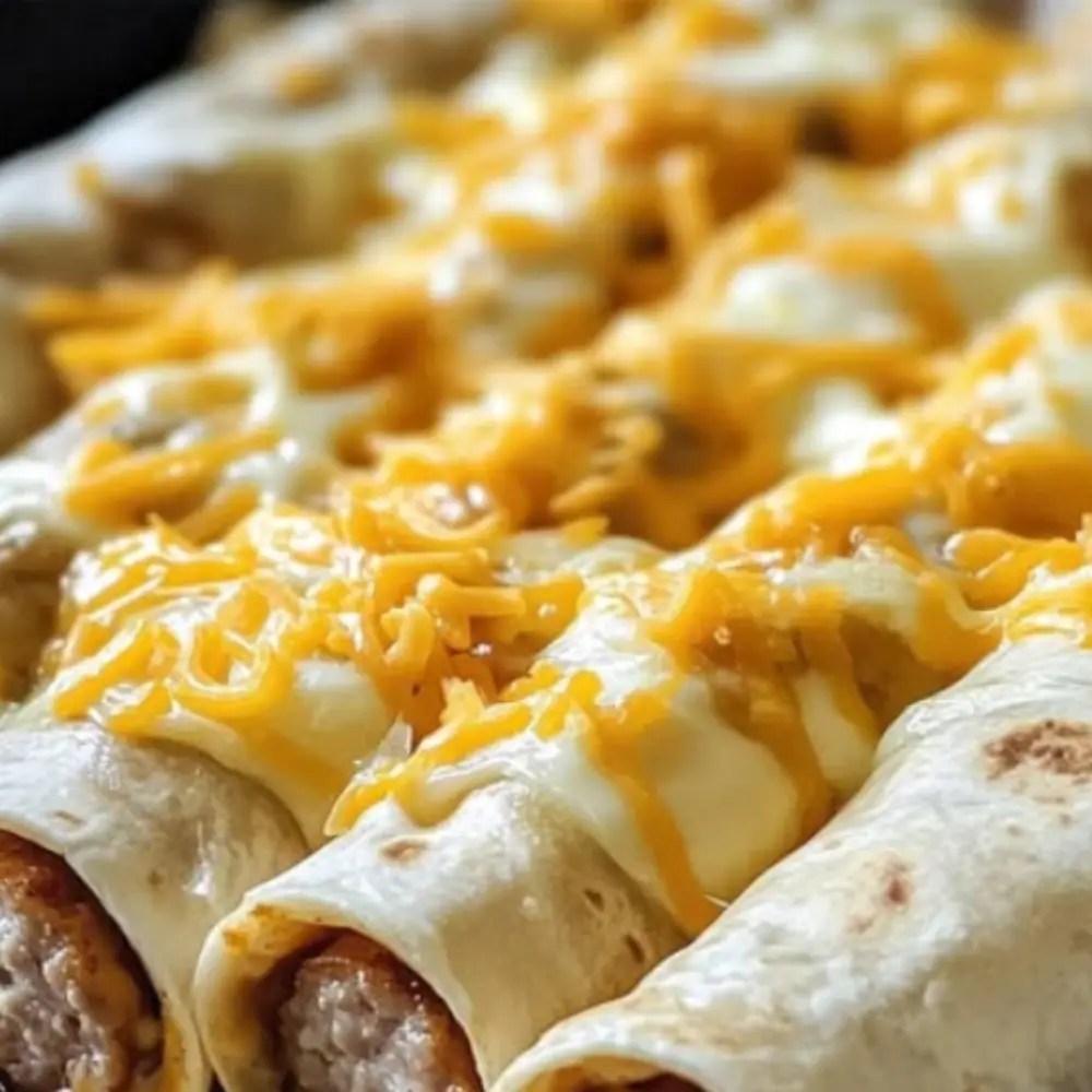Sausage, Egg, and Cheese Breakfast Roll-Ups