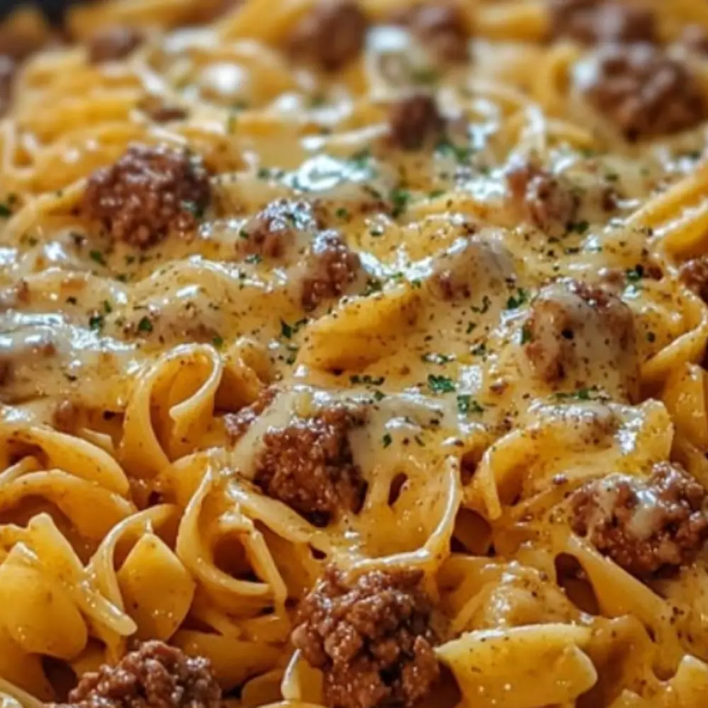 One-Pot Beef and Cheddar Ranch Pasta Recipe